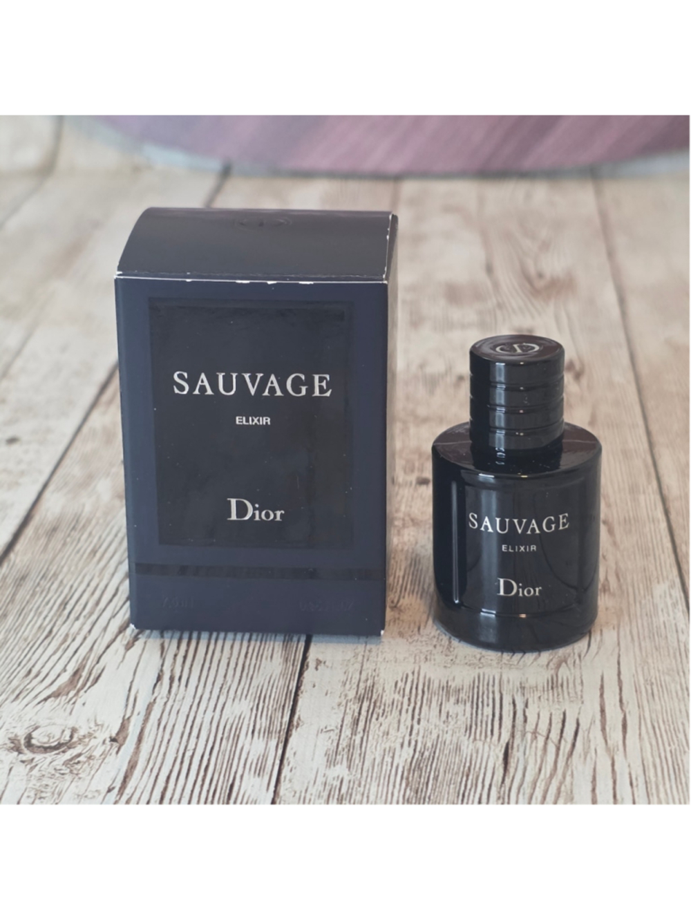 Men's Dior Sauvage Elixir Fragrance 7.5ml mini NWOT
